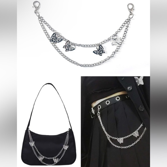 NIP BUTTERFLY DECORATIVE CHAIN - Picture 3 of 3